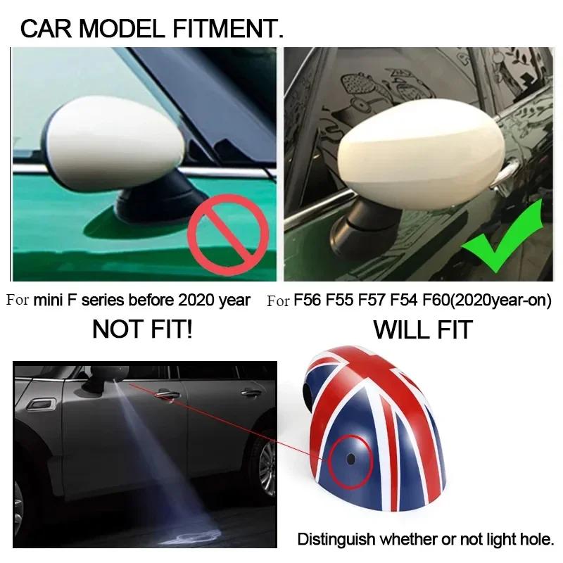 For Mini Cooper S 2020 2021 2022 Countryman For F60 F54 F55 F56 F57 New Style Rearview Mirror Covers Stickers
