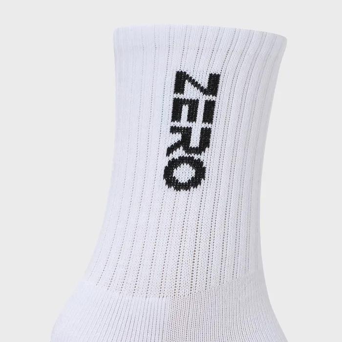 ZERO Crew Socks (2P) (0097052) CZFAF1SC902YG-WHITE