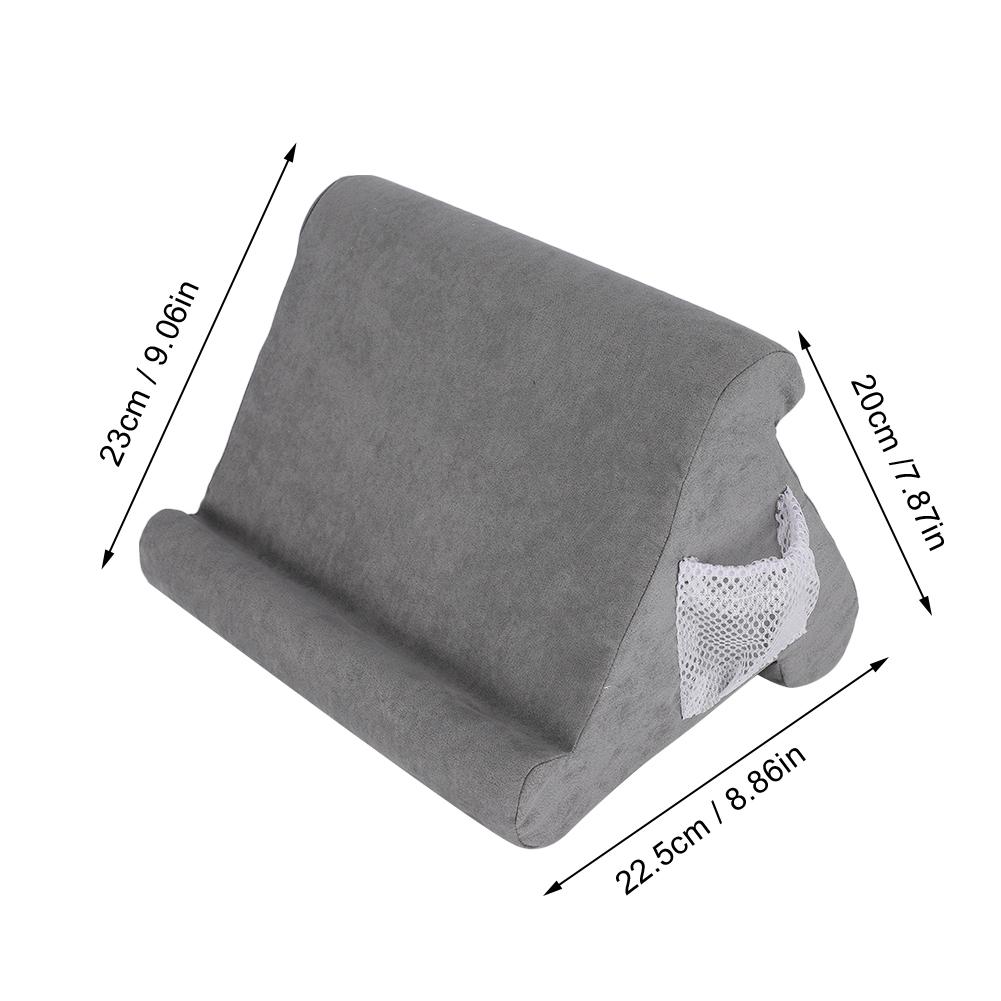 Multi Angle Reading Holder Desktop Stand Soft Pillow for Mobile Phone Tablet Book E Reader