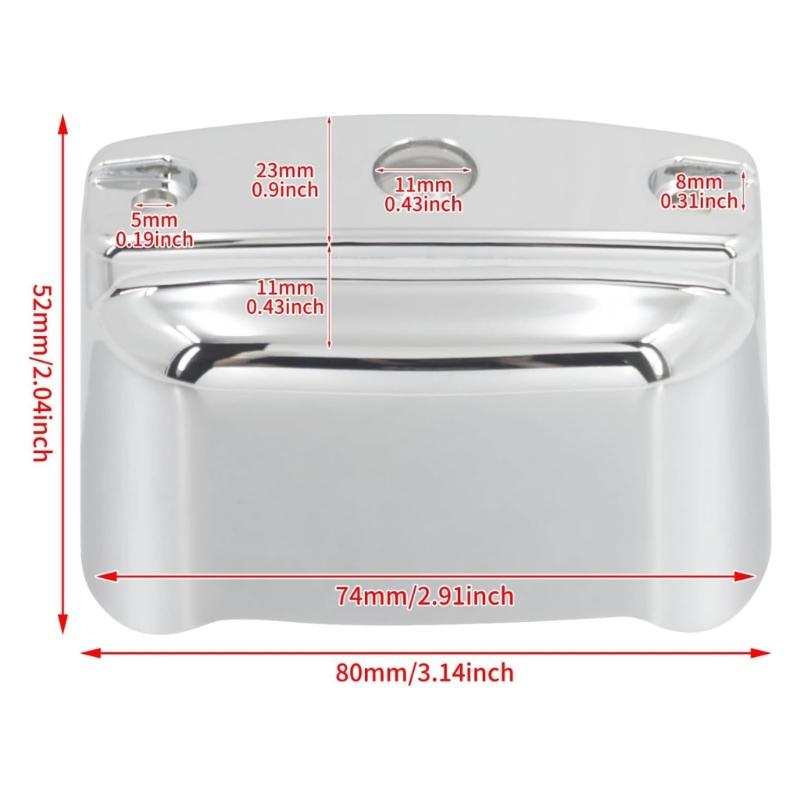 Reinforced Brake Sensitivity Rear Brake Main Cylinder Cover Protectors For Motorcycles Boosting Response
