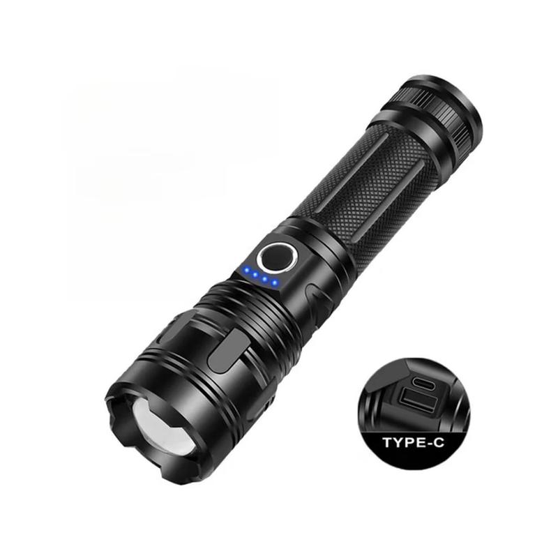 Multi-functional Rechargeable Zoom Flashlight