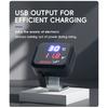 3in1 Mini Water Temperature Gauge Voltmeter Motor Phone USB Charger Emergency Charging  LCD Digital Display Universal For KTM