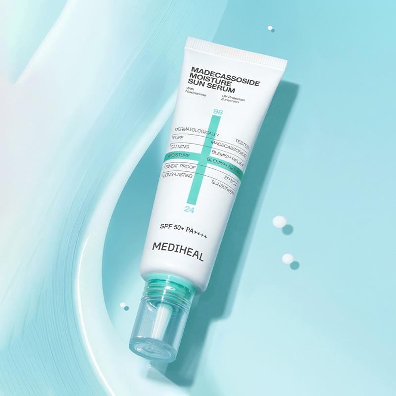 Mediheal Madecassoside Moisture Sun Serum Blemish Repair SPF 50+ PA++++ 15nl/50ml