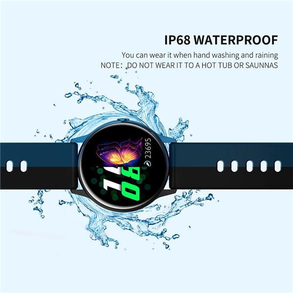 Women IP68 Waterproof Smart Watch Bluetooth Smartwatch For IPhone Heart Rate Monitor Fitness Tracker