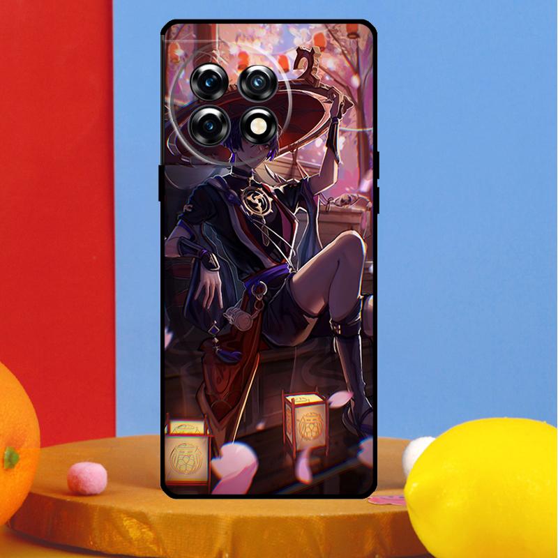 

Scaramouche Genshin Impact Cover For OnePlus 12 11 13 13R 12R 10 Pro 8T 10T OnePlus Nord 4 CE 2 3 Lite N10 N20 N30 Case OnePlus 10R