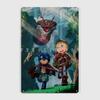 Made In Abyss Poster Metal Plaque Wall Cave Club Bar Decoration Wall Decor Tin Sign Posters