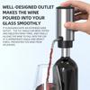 Electric Wine Decanter Dispenser 304 Stainless Steel Automatic Type-C Charging Cordless Wine Aerator Pourer