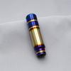 Aluminum Burnt Blue 13CM Car Gear Shift Knob Shifter Lever With 3Pcs Adapters