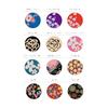 Pontopont 1-Stick Glass Kanzashi Small Flower Blue | Japanese Hairpin for Kimono, Yukata, Coming-of-Age Ceremony, Furisode, Traditional Japanese