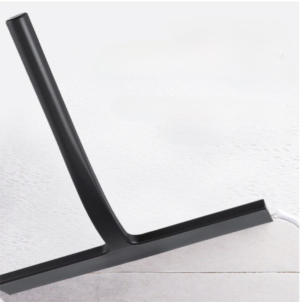 Metal Glass Squeegee Silicone Scraper Window Squeegee Cleaning Tool  Window Mirror Cleaning