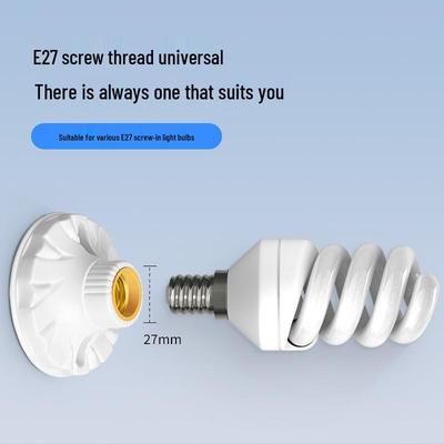 Ceramic E27 Ceiling Mount Lamp Holder, Waterproof LED Bulb Socket, Bakelite Thread, for Engineering and Home Use.