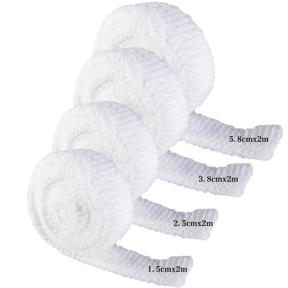 Retainer Mesh Bandage Elastic Breathable Bandage Elastic Net Tubular Bandage  Wound Dressing Net
