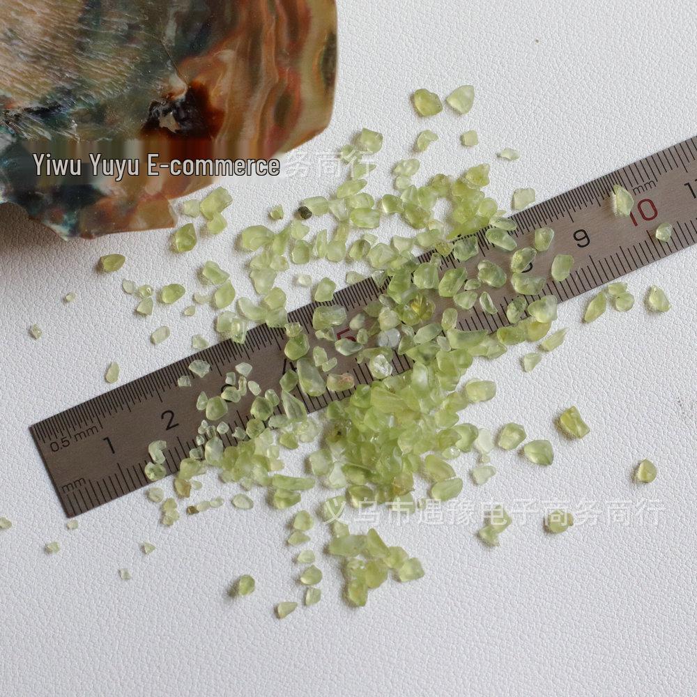 Natural Crystal Pebble Bracelet & Irregular Nail Art Stickers – Jewelry, Decor & Fish Tank Accessories