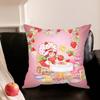 Cute Strawberry-Y S-Shortcake-Girl Various Sizes Square Pillowcase For Car Home Bedchamber Decor