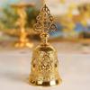 Deer Bells Roses Hand Bells Reindeer Hand Christmas Gifts Engraved Antique Church Bronze Bell Creative Home Decoration