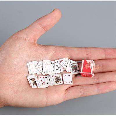 Mini Poker Fun Card Student Stress Relief Board Game Small Toy Casual Fingertip Poker Easy To Carry Party Multiplayer Game