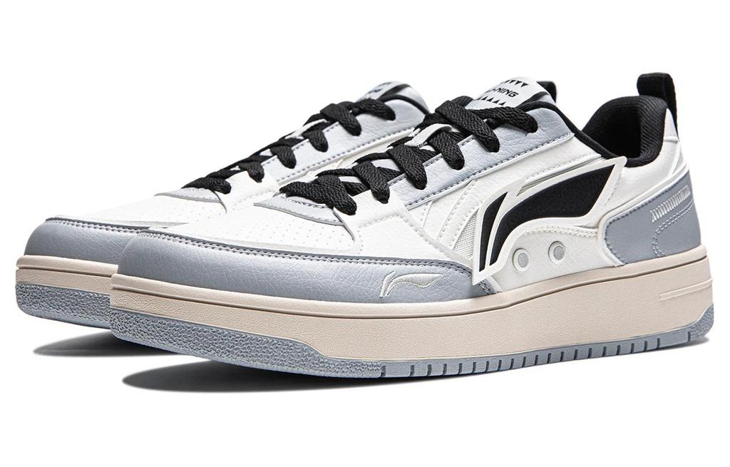 Li Ning Sea And Sichuan Slip Resistant Cushioning Abrasion Resistant Lightweight Low Top Skateboard Shoes Men's AGCT377-3