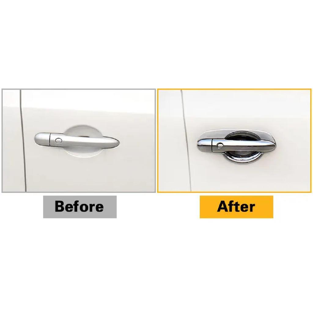 For Renault Koleos Luxurious Chrome Door Handle Covers 2007-2015 Accessories Trim Set of 4Pcs Car Styling 2009 2010 2013 2014
