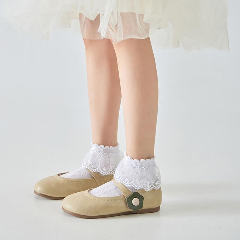 Baby Cotton Socks Kids Girl  Soild Color Baby Thin Mesh Socks for Girls Lace Fashion Soft Beauty Toddler Children's Sock Summer