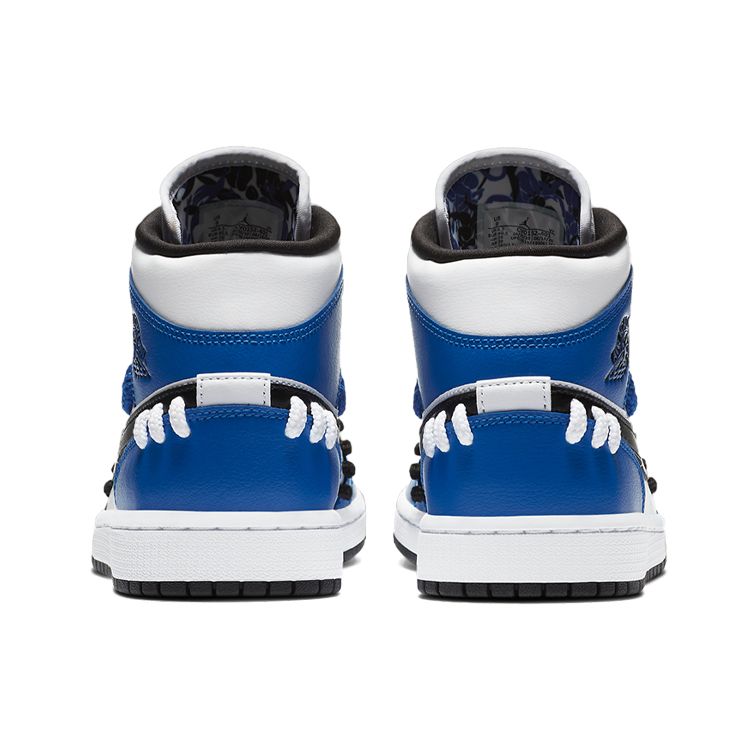 Dámské tenisky Air Jordan 1 Mid Sisterhood Modrá Game-Royal Černá CV0152-401