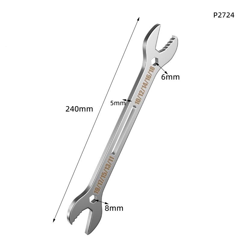 Xiaomi Universal Double Ended Wrench Self Tightening Wrench Tool Combination Spanner with Hexagonal Holes for Hand Tools Home Repair