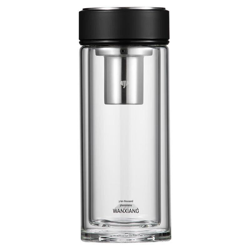 Wanxiang Double-Wall Heat-Resistant Glass Tea Cup