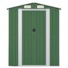 Vidaxl Garden Shed, Green, 192X191X223 Cm, Galvanized Steel