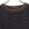 YVES SAINT LAURENT 90s Wool Old Overall handle Long sleeve sweater S knit Women Used