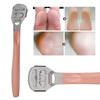 Callus Shaver Set Stainless Steel Foot Dead Skin Removal Foot File Pedicure SetRose Gold
