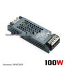 Ultra-Thin Black King Kong LED Transformer: 220V-12V/24V Power Supply for Low Voltage LED Strip