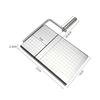 Butter Cutter, Stainless Steel, , Cheese Slicer Cutting Board, Multipurpose Cutter