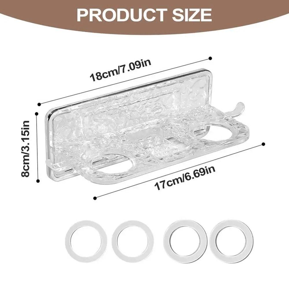 Wall Mounted Bathroom Storage Rack Creative Lotion Dispenser Holder  Bathroom Supplies