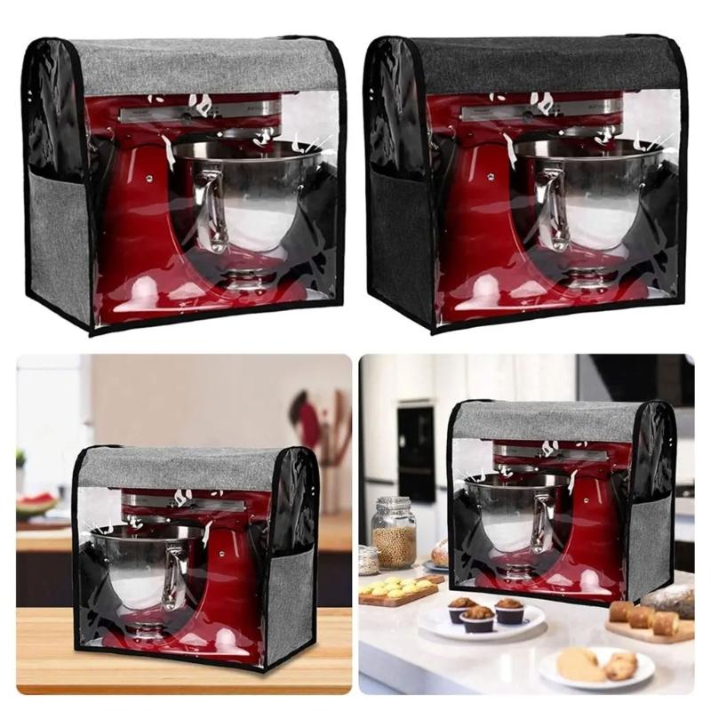Stand Mixer Organizer Cover with Dust Protection Waterproof Oxford Fabric Texture Suitable for Kitchen Appliances