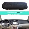 For Toyota Highlander Kluger XU40 2008 - 2012 2013 LHD RHD Rug 2 Layers Dashboard Cover Dash Mat Carpet Cape 2009 2010 2011
