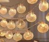 Colorful LED Seashell String Lights – Electroplated for Indoor Holiday or Dorm Decor