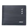 Men's European & American Youth Multi-Card Slot Wallet – Horizontal Style Trendy Billfold