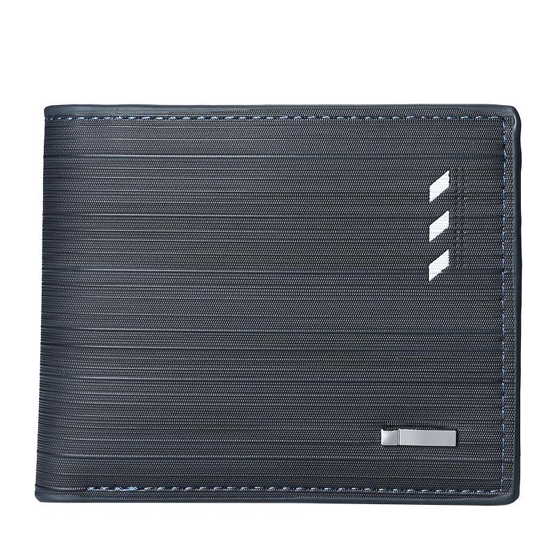 Men's European & American Youth Multi-Card Slot Wallet – Horizontal Style Trendy Billfold