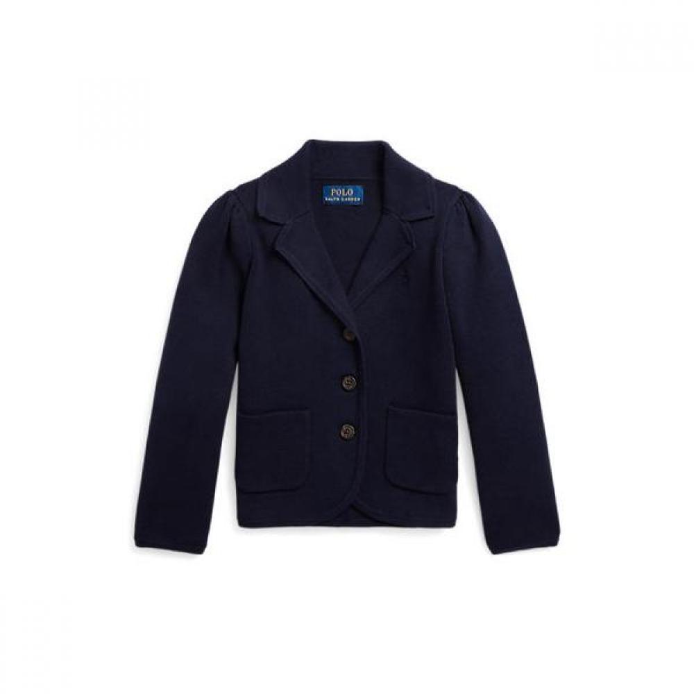 Polo Kids Girl Knit Cotton Blazer 2 6 Years Cwposwer6820330410 5