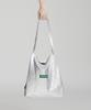 Green Stuff Effortlessly Boxy Shopper Bag 53 Sunlight Texture - Silver