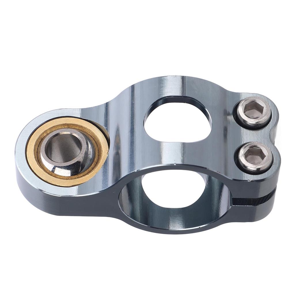 Motorcycle Damper Fork Bracket Support Holder CNC Anodized Vibrations Reduction Lightweight Steering Damper Fork Frame Mounting Clamp