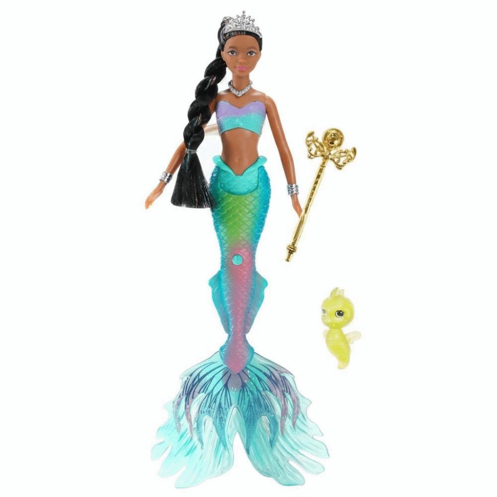 32cm Mermaid Doll Soft Light Playhouse Toy Cute Children Gift Kids Entertainme