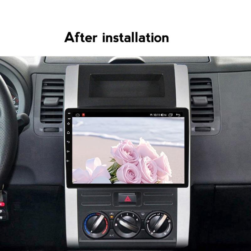 10Inch Car Frame Fasica For Nissan X-Trail 2 T31 MX6 Qashqai 2008-2013 Adapter Android Dash Fitting Panel Kit