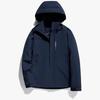Men's Waterproof Windproof Hooded Jacket - Casual Spring/Autumn Plus Size Outdoor & Mountaineering Coat