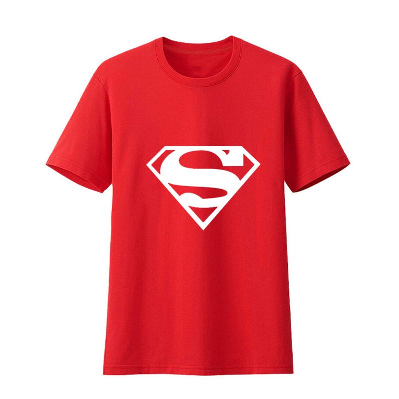 Marvel's Avengers Superman Men's T-shirt 100% Pure Cotton % Short-sleeved Casual and Comfortable T-shirt Men's Top