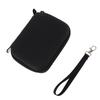 Sports Camera Storage Bag Large Capacity Perfect Fit Mesh Bag Design PU Leather Two Way Zipper with Lanyard Camera