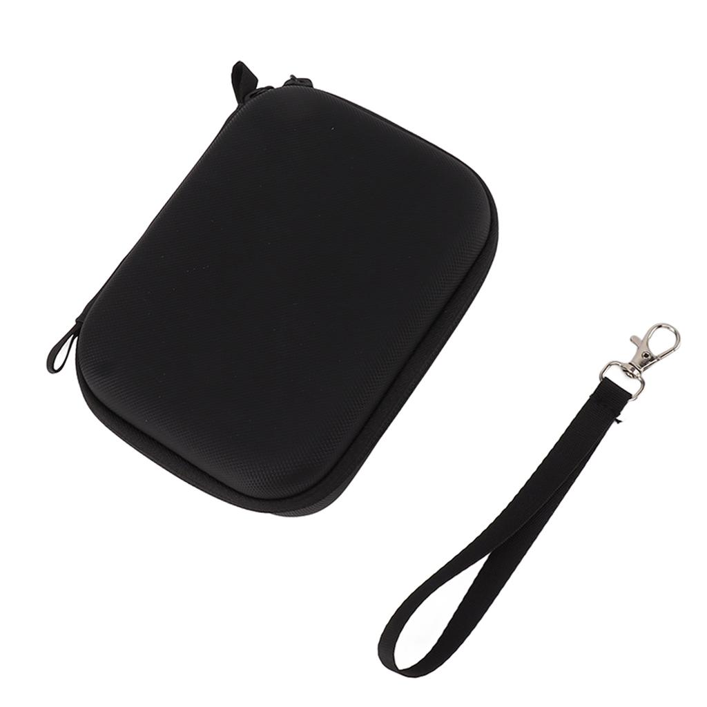 Sports Camera Storage Bag Large Capacity Perfect Fit Mesh Bag Design PU Leather Two Way Zipper with Lanyard Camera