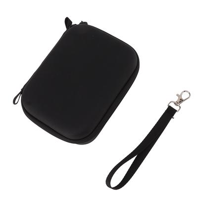 Sports Camera Storage Bag Large Capacity Perfect Fit Mesh Bag Design PU Leather Two Way Zipper with Lanyard Camera