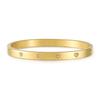 Modernes Titanstahlarmband mit Herzmuster für Damen und Herren Modeschmuck