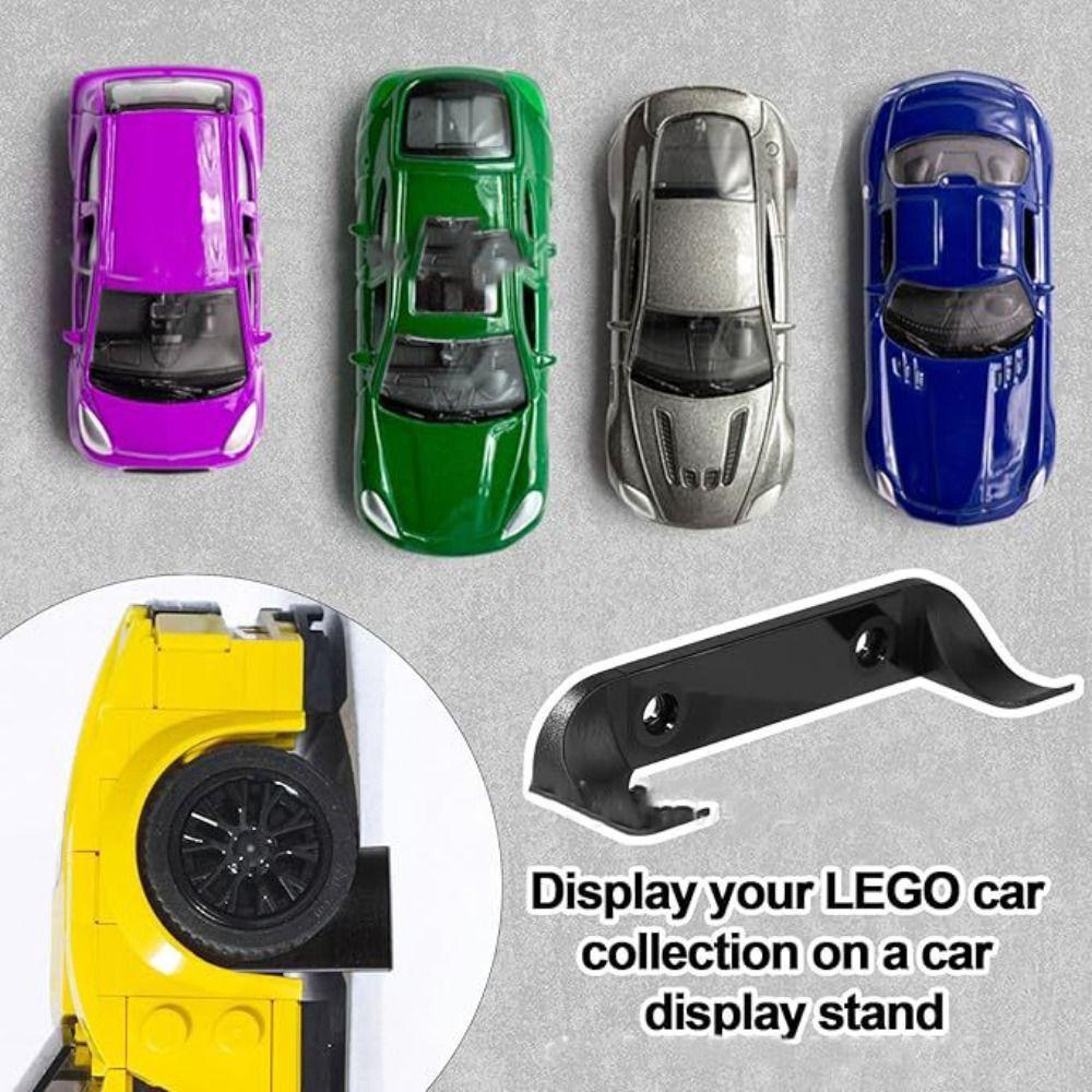 1/4/8/12PCS Hang Firmly Car Display Wall Mount Speed Champion Series Vertical Model Car Stand