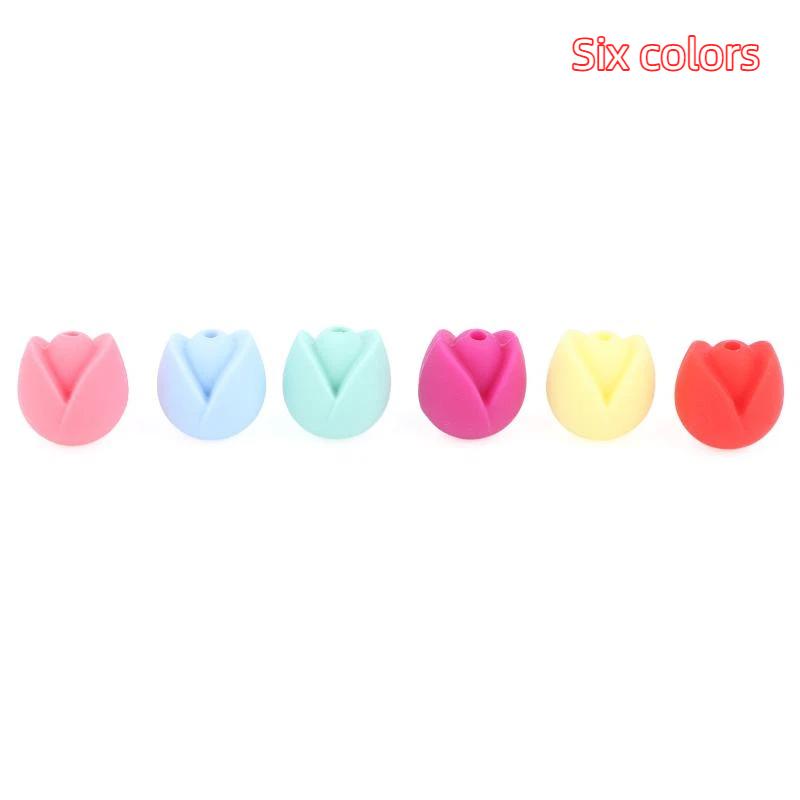 6Pcs Tulip Knitting Needle Savers Silicone Protectors Stoppers End Caps Knitting Accessories Gifts For Knitters